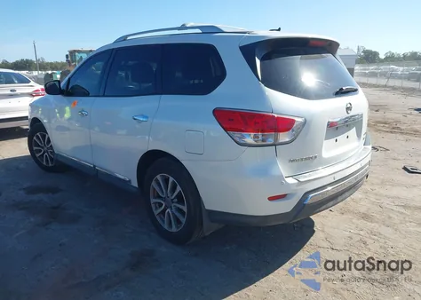 2015 Nissan Pathfinder Sl from USA, damaged, VIN 5N1AR2MM0FC639324